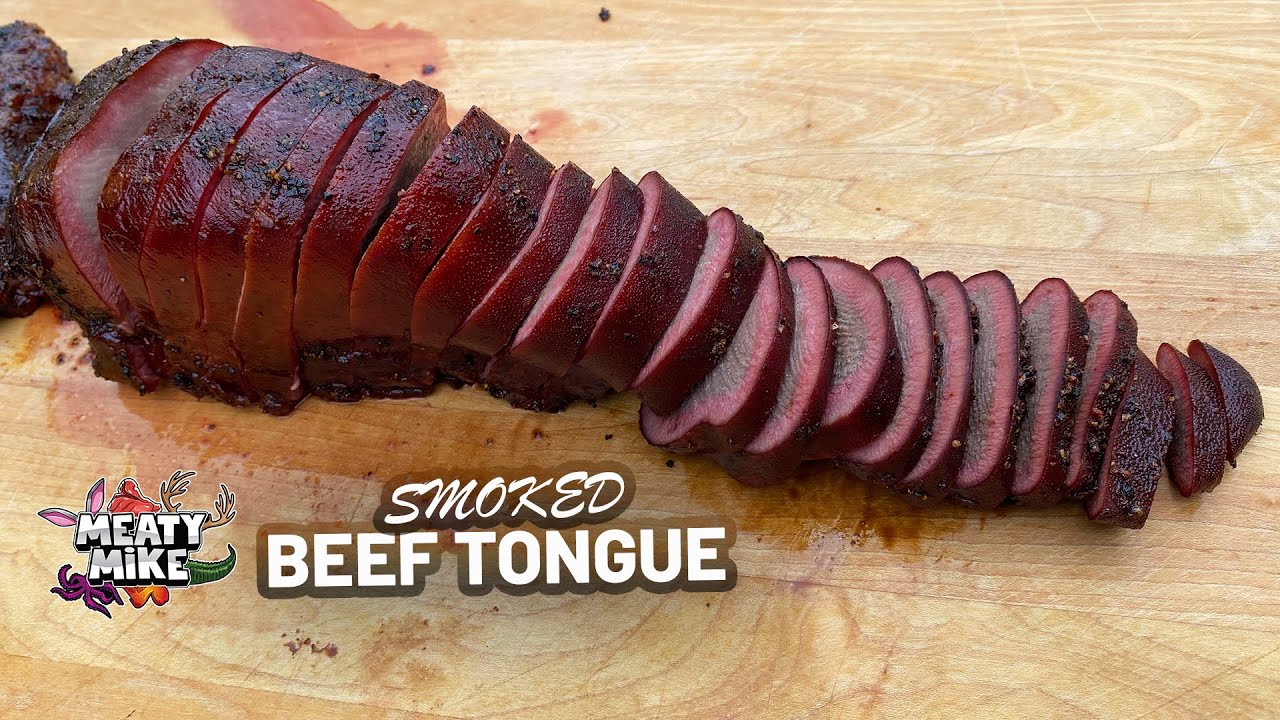 Smoked BEEF TONGUE on the Grilla Grills Silverbac | How to Cook Cow Tongue LENGUA