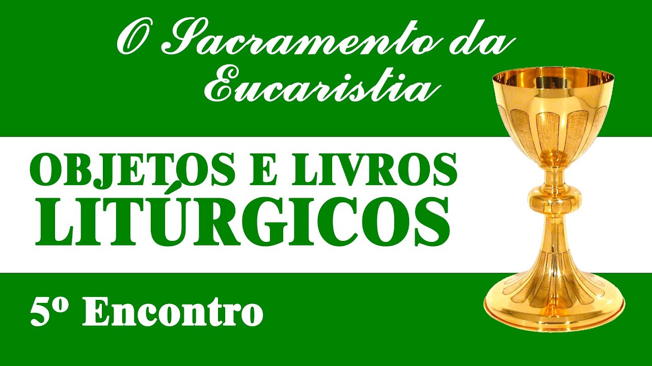 OBJETOS E LIVROS USADOS NA MISSA! // O SACRAMENTO DA EUCARISTIA #5