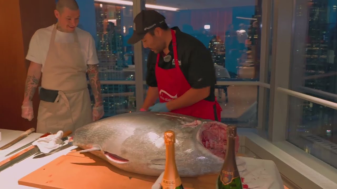 Private Bluefin Tuna Cutting at the LVMH Building | Yama Seafood x La Chaîne des Rôtisseurs