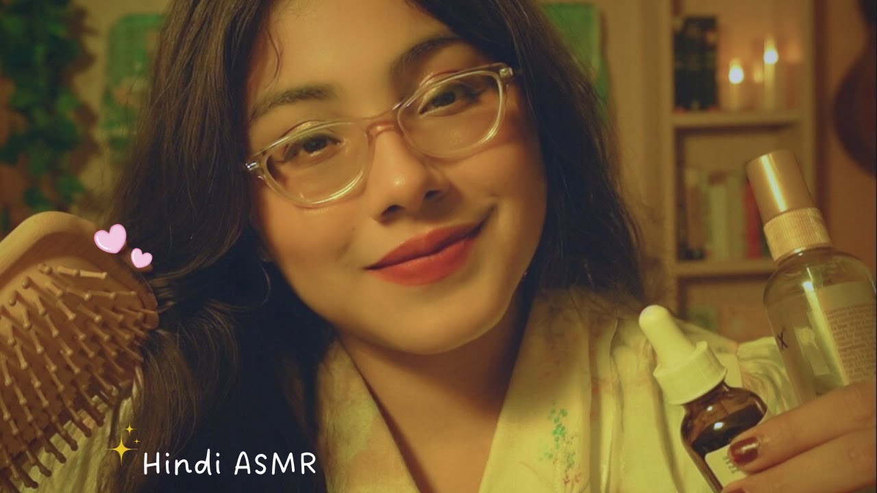 INDIAN ASMR | Gentle Stress Relief Session Just for You ˚ʚ🍓ɞ˚ Deep Sleep Personal Relaxation (Hindi)