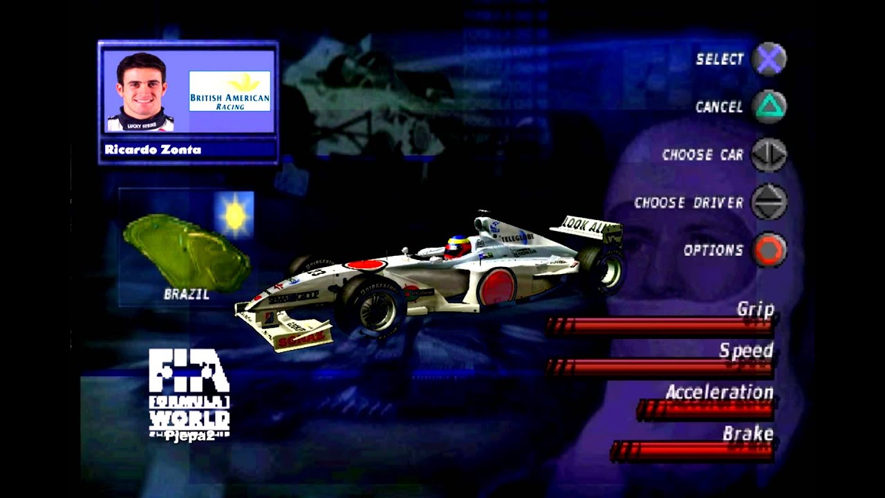 Formula 1 98 upgrade 2000 cars models