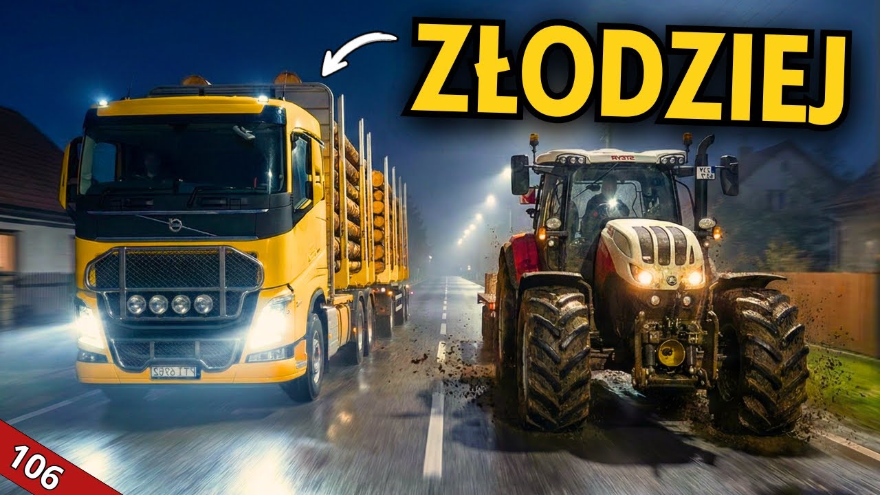 GONIĘ ZŁODZIEJA DREWNA Z TARTAKU! 🌻 Prawdziwe życie na wsi #106
