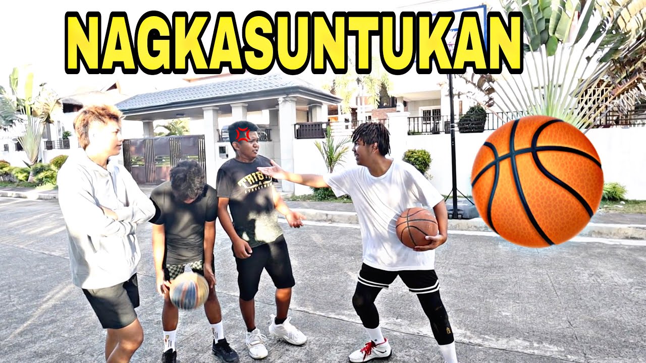 3 VS 3 BASKETBALL NAGKASUNTUKAN