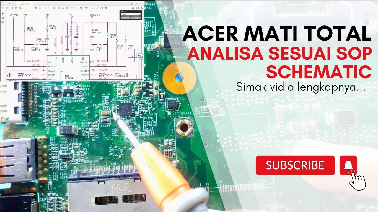 LAPTOP ACER MATI TOTAL !!! JANGAN PANIK ikuti saja POWER STATES ini 👍