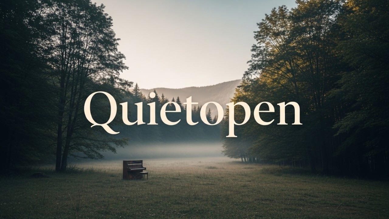 2 Hours Calm Piano for Gentle Focus & Emotional Ease – Quietopen