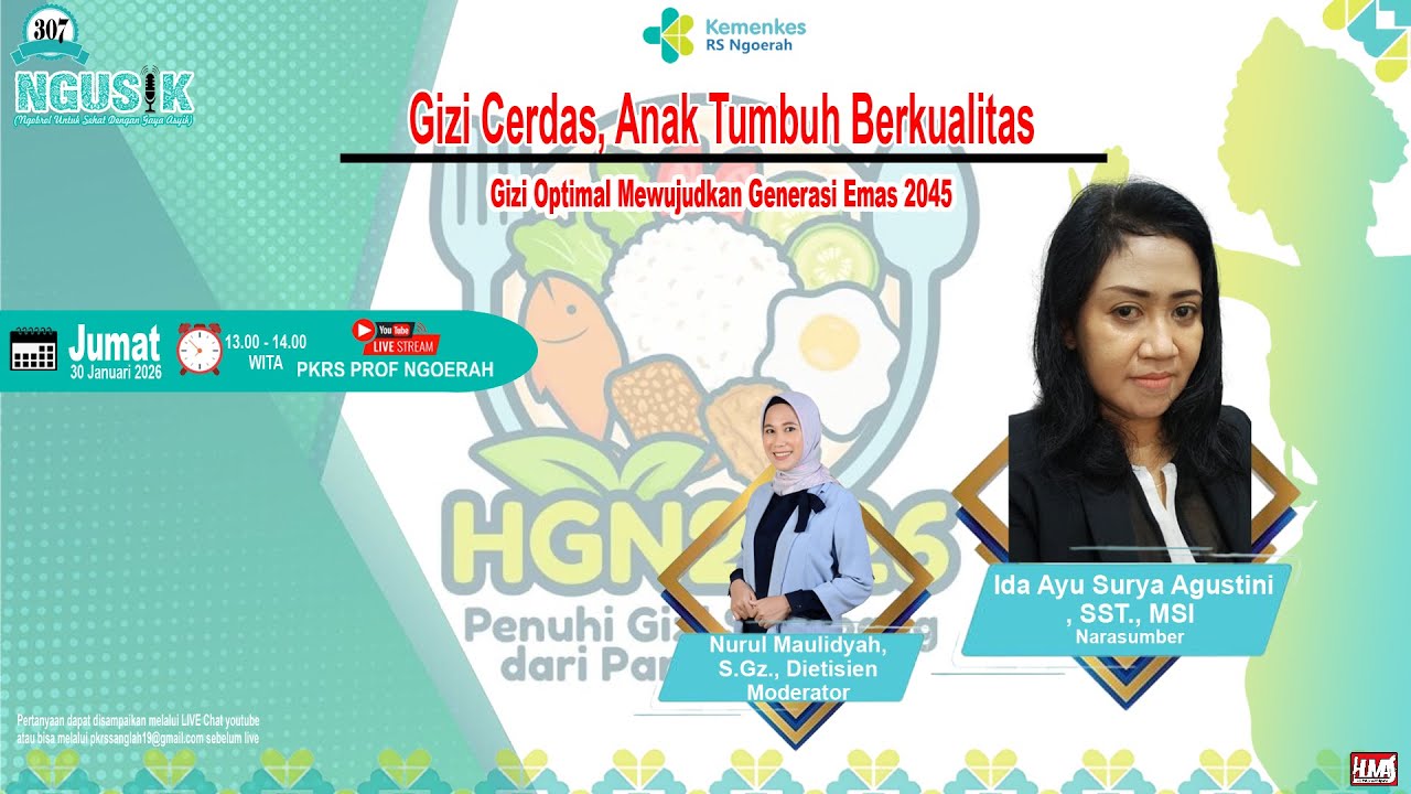 Gizi Cerdas, Anak Tumbuh Berkualitas