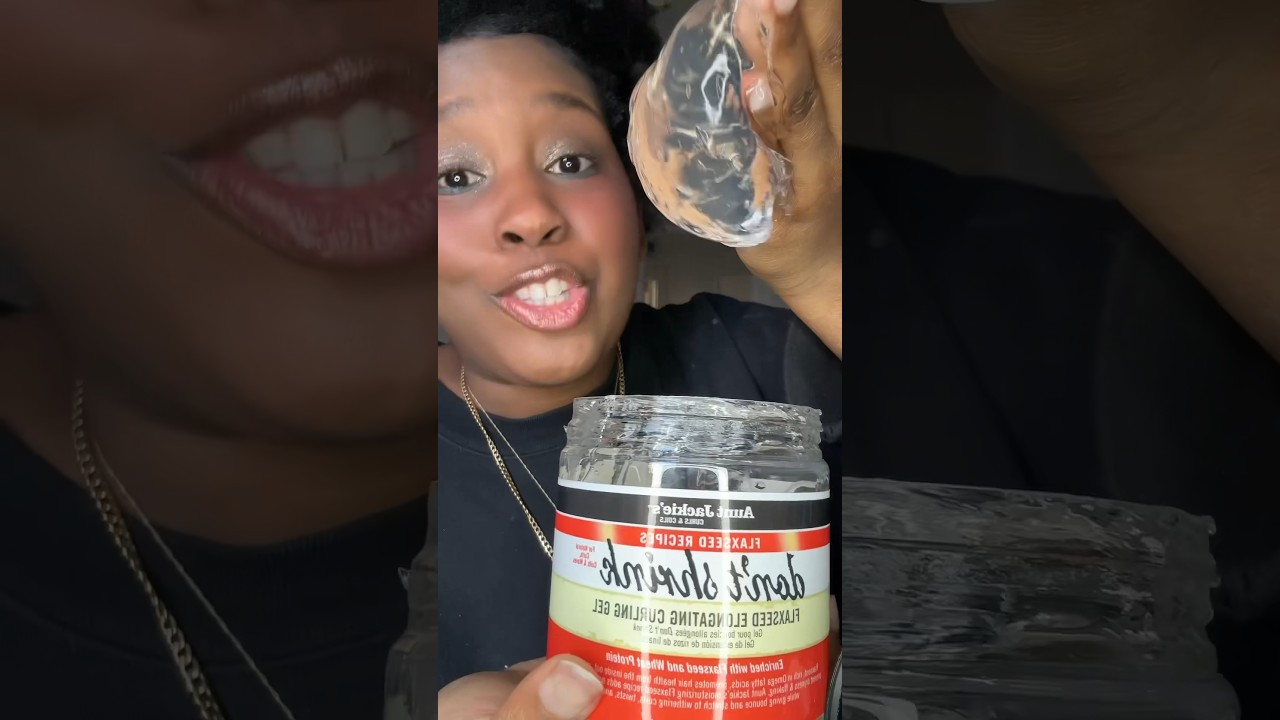 HAIR GELS I ABSOLUTELY DESPISE! 🙅🏾&zwj;♀️ AUNT JACKIE&rsquo;S DON&rsquo;T SHRINK GEL (PART 1) - TIFFANICVD