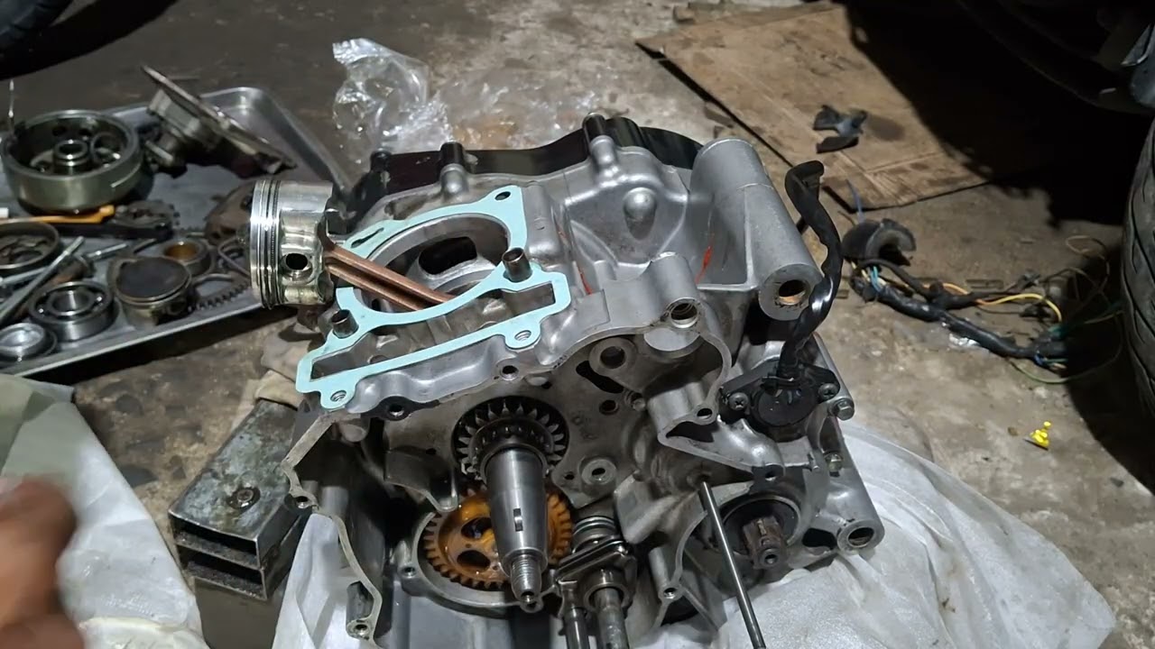HƯỚNG DẪN CÁCH RÁP PISTON BẠC XE EXCITER 2010 ..@nghiatv36 