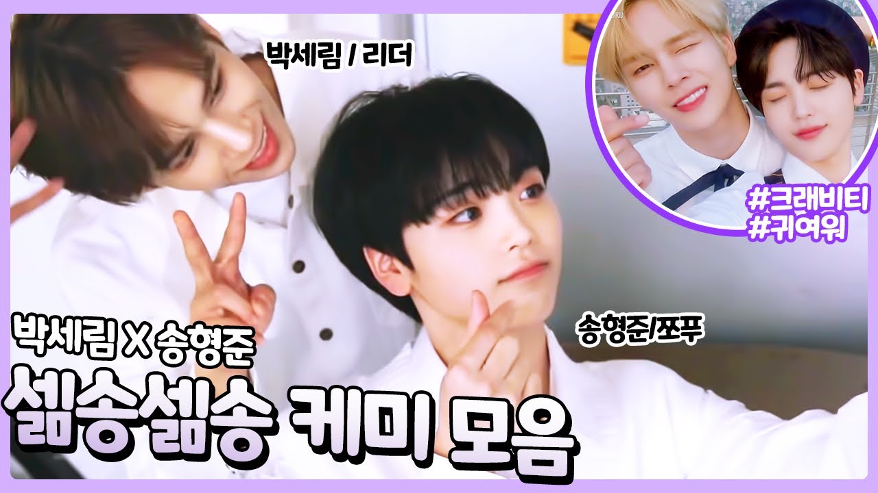 [크래비티/세림/형준] 셂송즈 케미 모음 1탄 💖