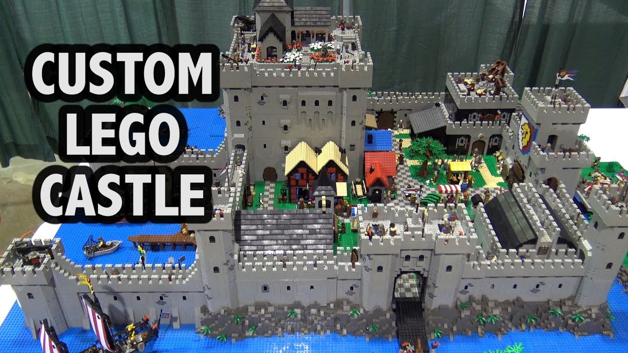 Amazing LEGO Castle with Removable Floors