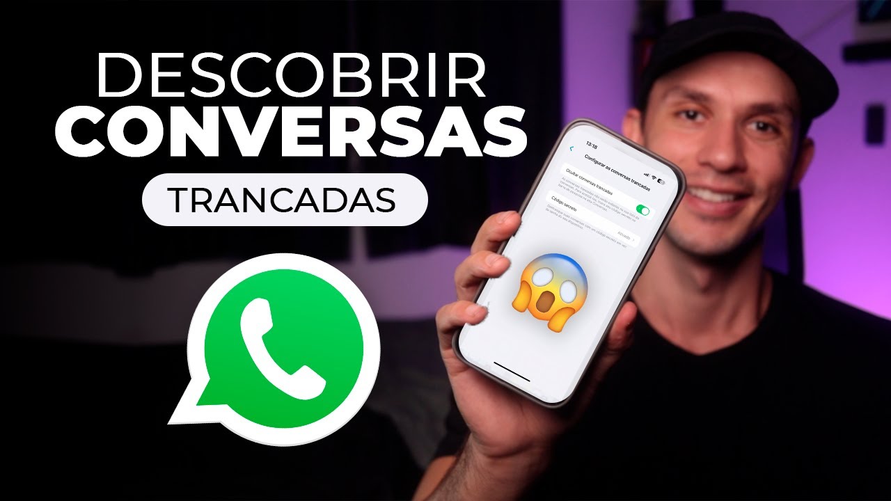 COMO ACESSAR/DESCOBRIR CONVERSAS TRANCADAS NO WHATSAPP em 2024!