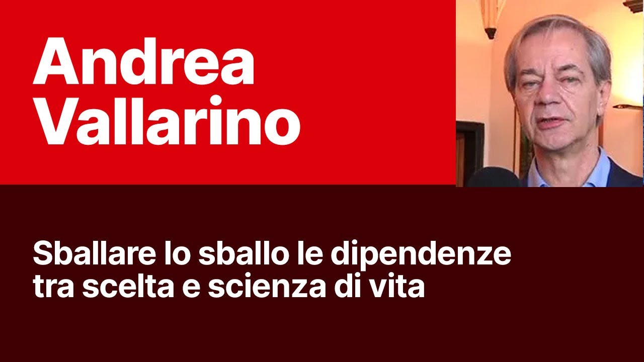 Sballare lo sballo: le dipendenze tra scelta e scienza di vita