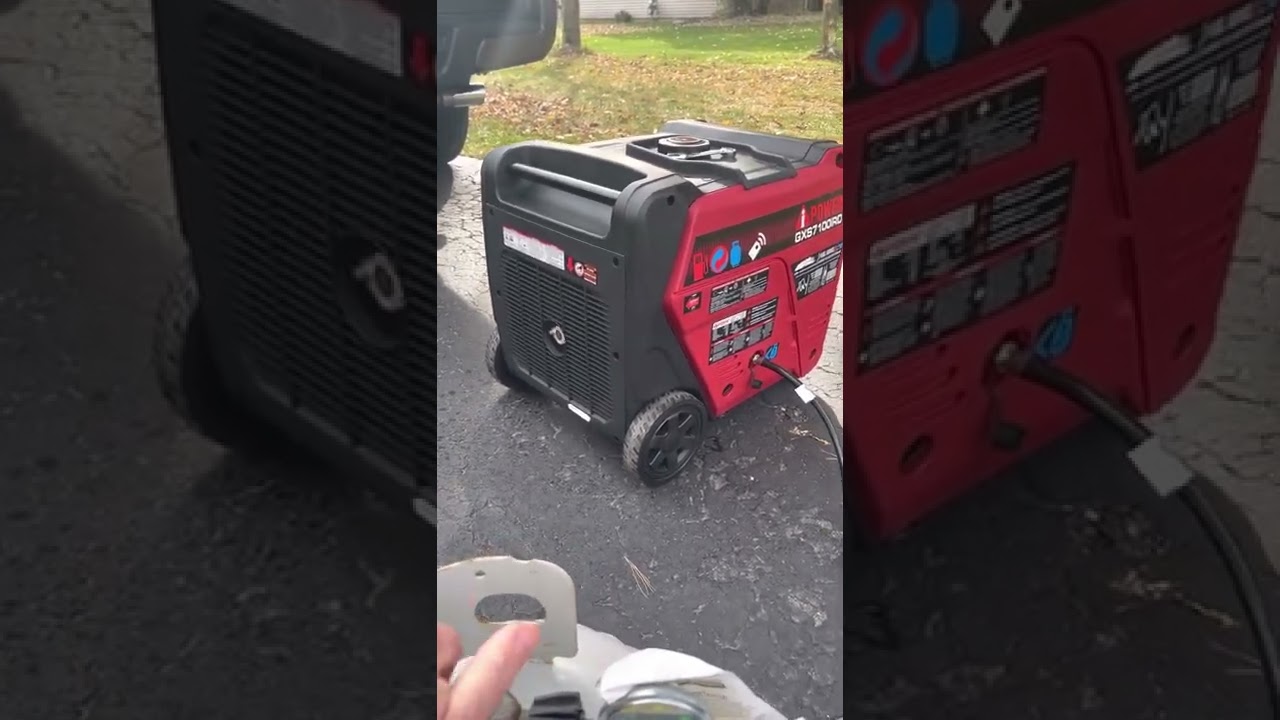 A-ipower GXS7100ird startup