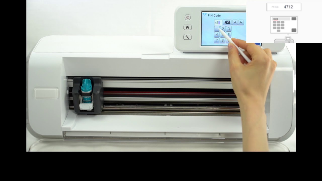 How to Transfer a FCM File to ScanNCut2 via a Wireless Network