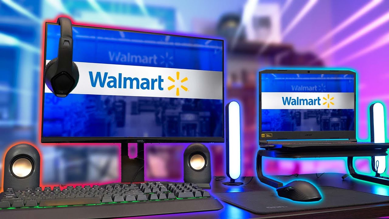 We Bought a Gaming Setup from Walmart....