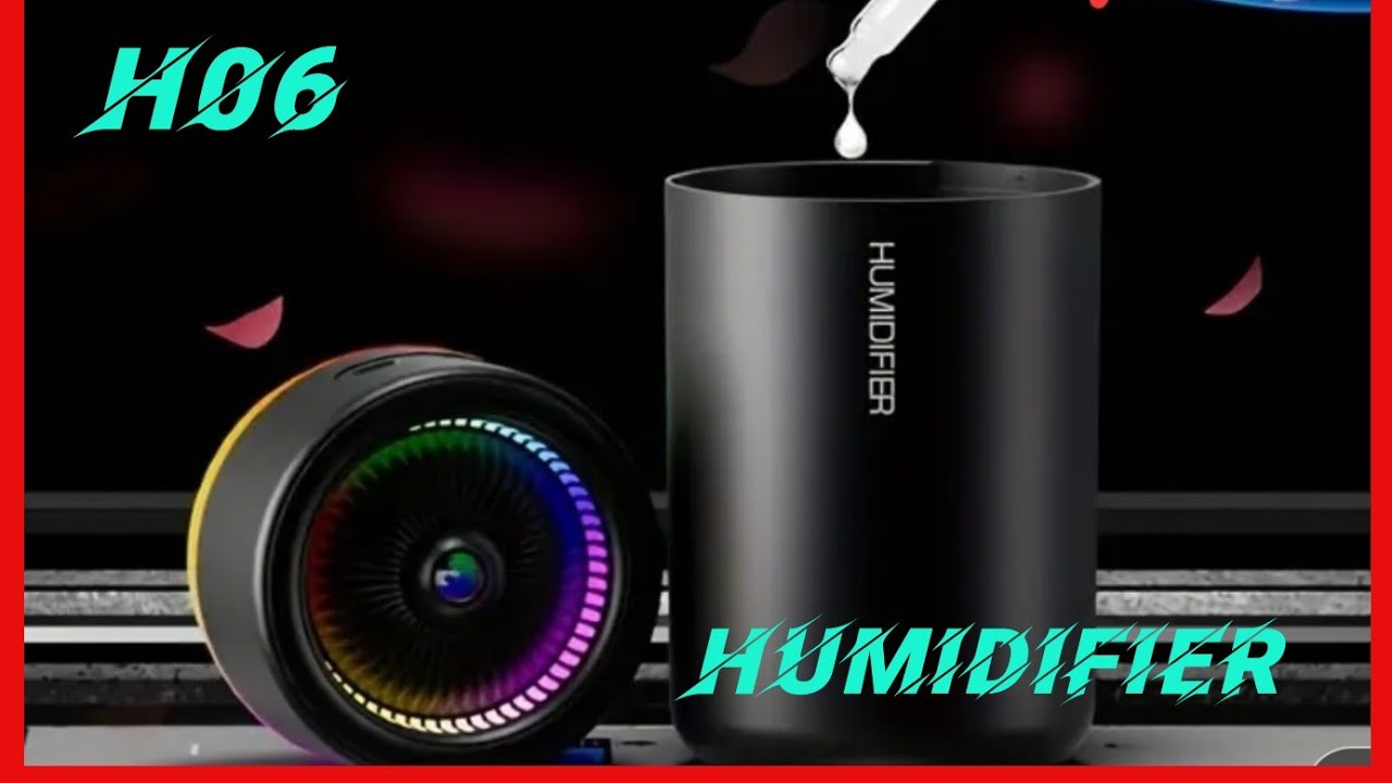 H06 Humidifier | Mini Humidifier | Humidifier Unboxing | Budget Gadgets