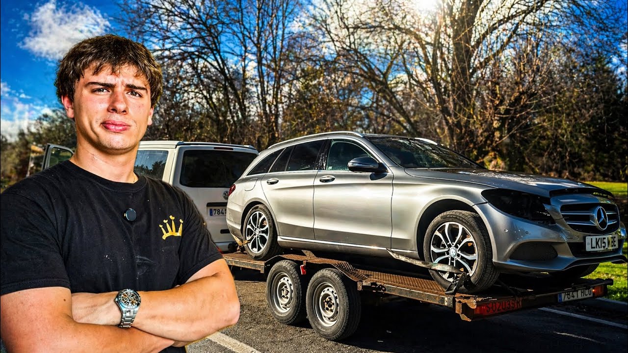 Intentando arrancar mi Mercedes de 400&euro; /Mercedes de 45.000&euro; por 400&euro;