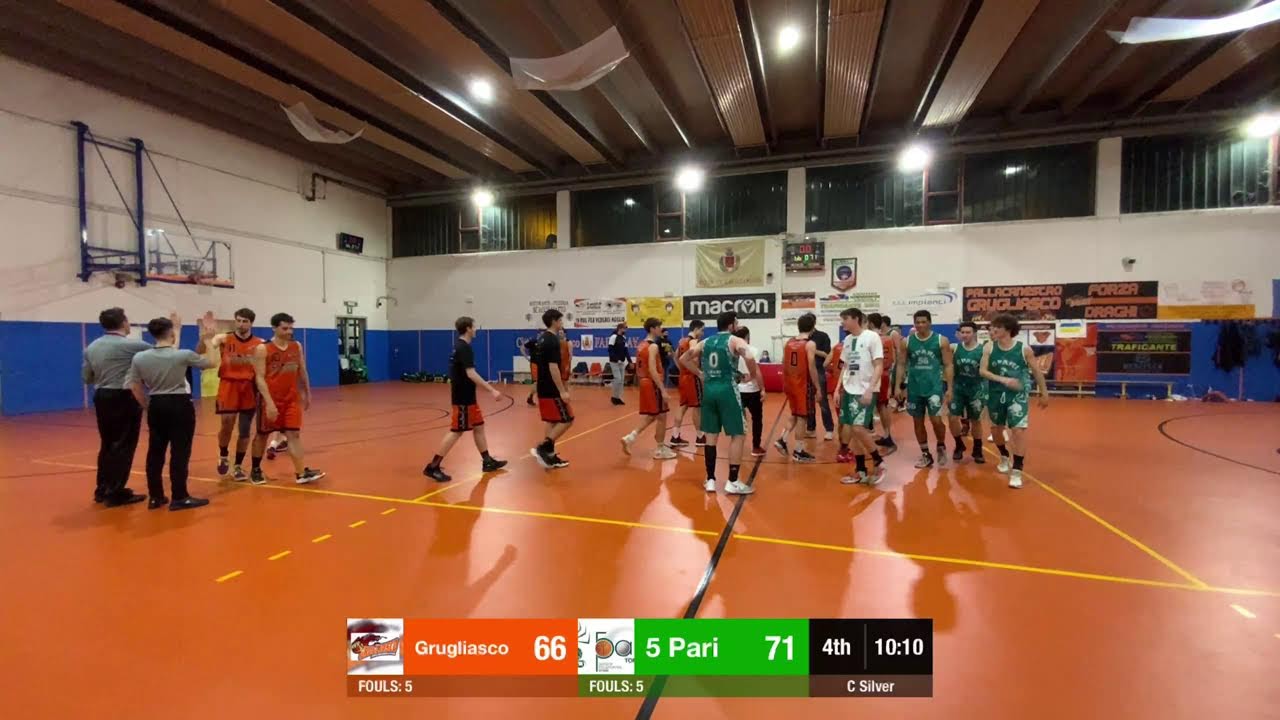 Pall. Grugliasco   Vs   5 Pari
