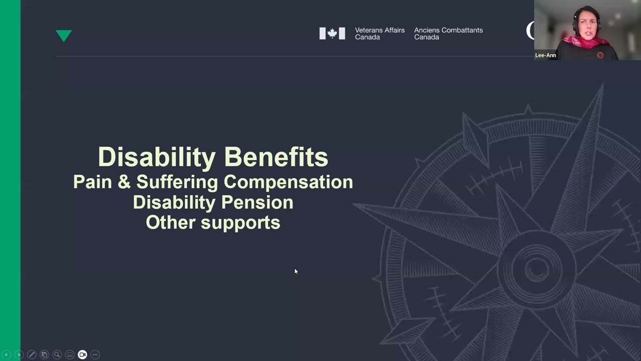 Veteran Affairs Canada – Mental Health Benefits and Services Recording