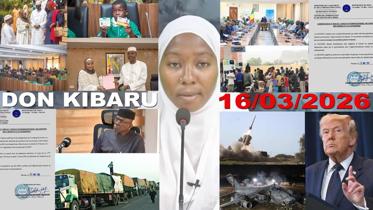 DON KIBARU DU 16 MARS 2026