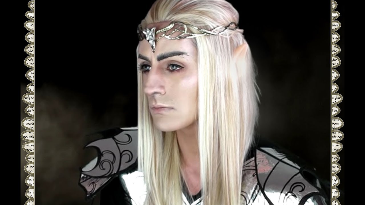 King ELF Makeup Rey Elfo The Hobbit Thranduil Makeup Tutorial  SFX Maquillaje paso a paso (Español)