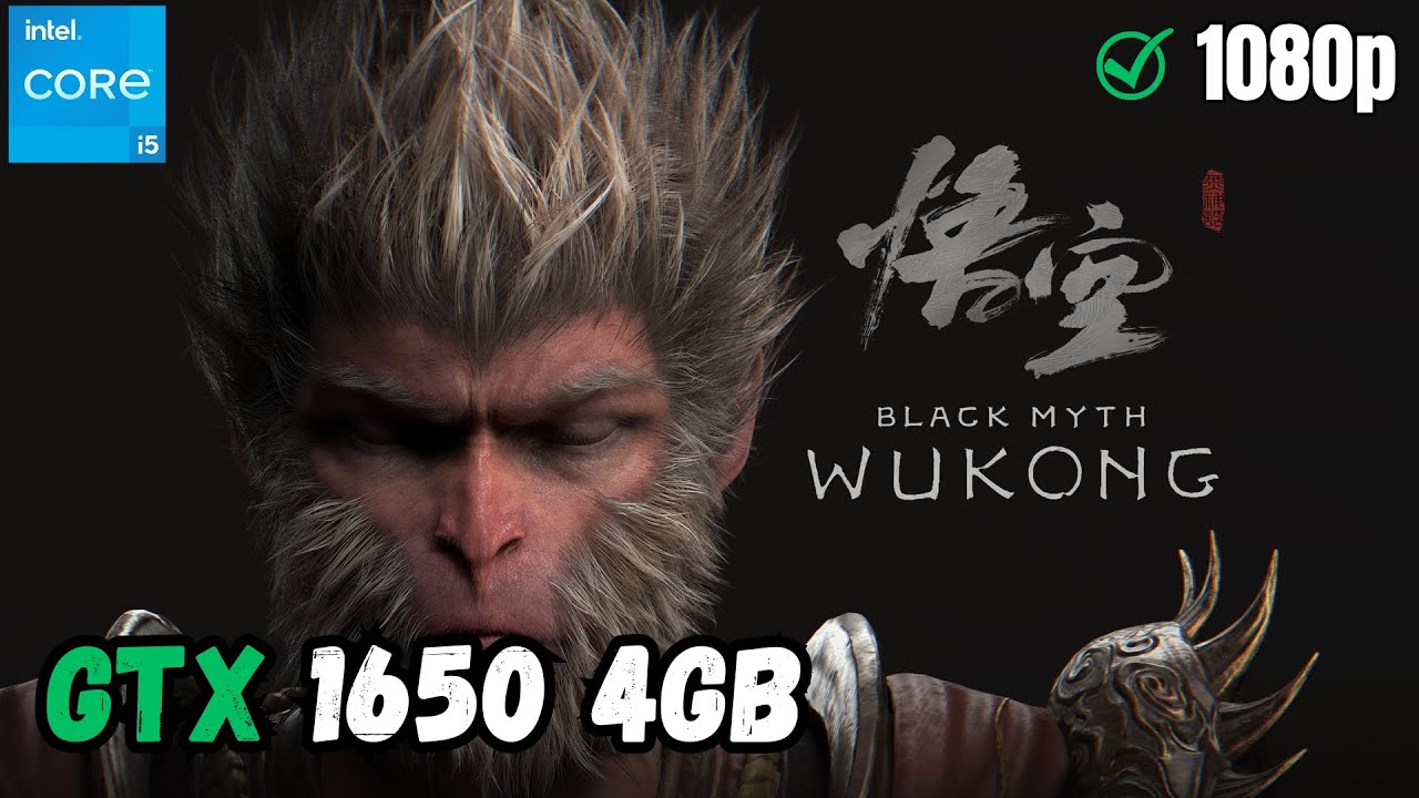 Black Myth: Wukong ✅ GTX 1650 | GAMEPLAY |