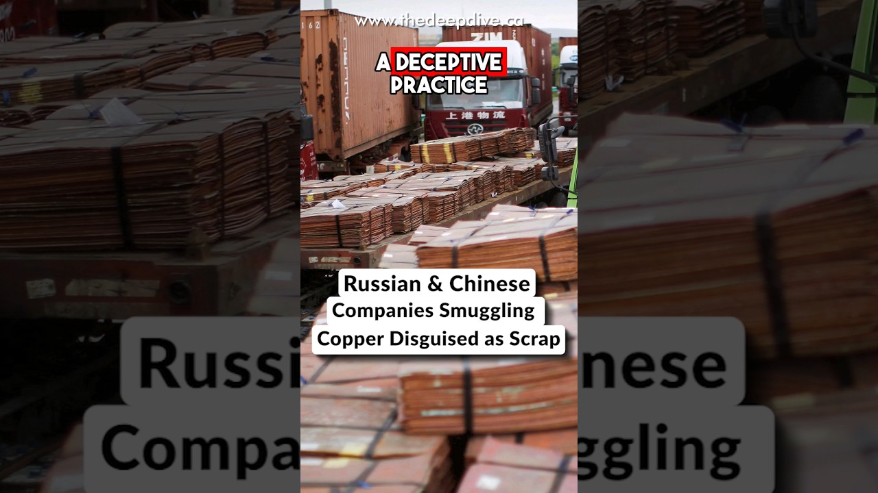 Russian & Chinese Companies Smuggling Copper Disguised as Scrap #russia #copper #china #news