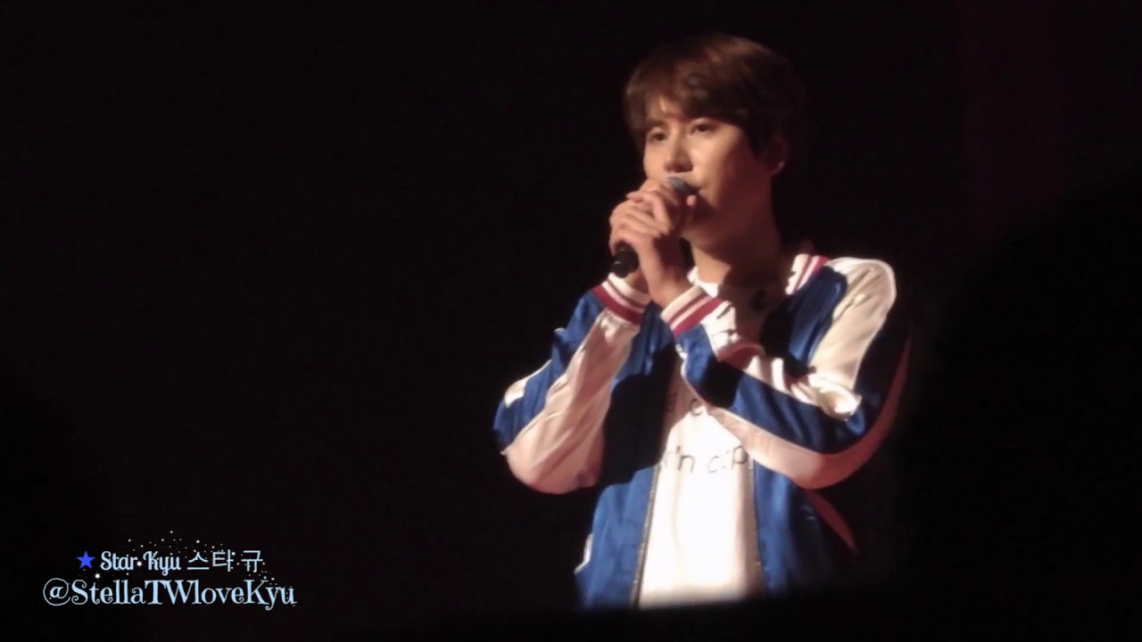 [Fancam] 170520 Kyuhyun Fanmeeting - Smile (Hyena OST)