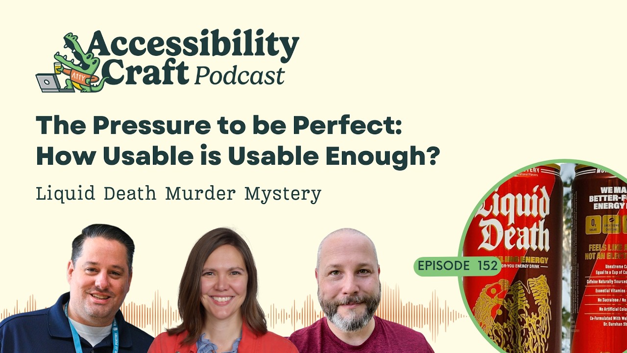 The Pressure to be Perfect: How Usable is Usable Enough? | Liquid Death Energy Murder Mystery