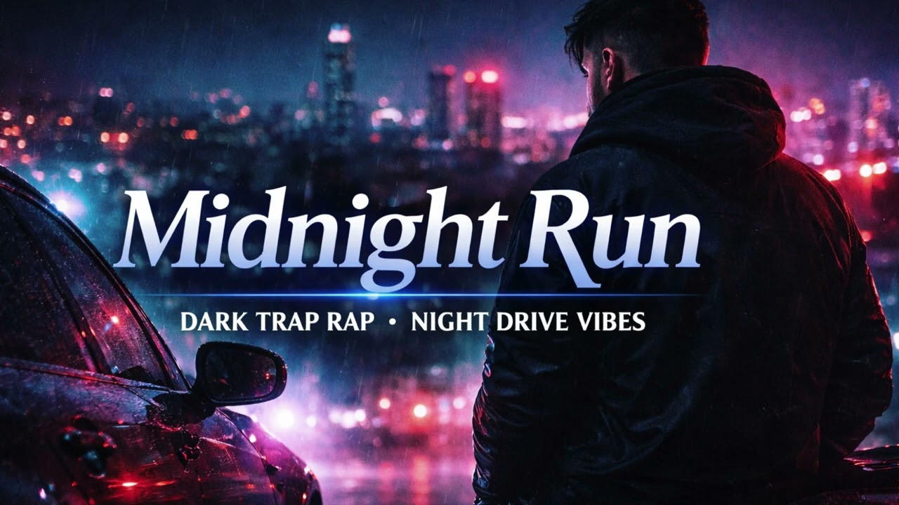 Midnight Run | Dark Trap Rap 2026 | Emotional Night Drive Rap Song