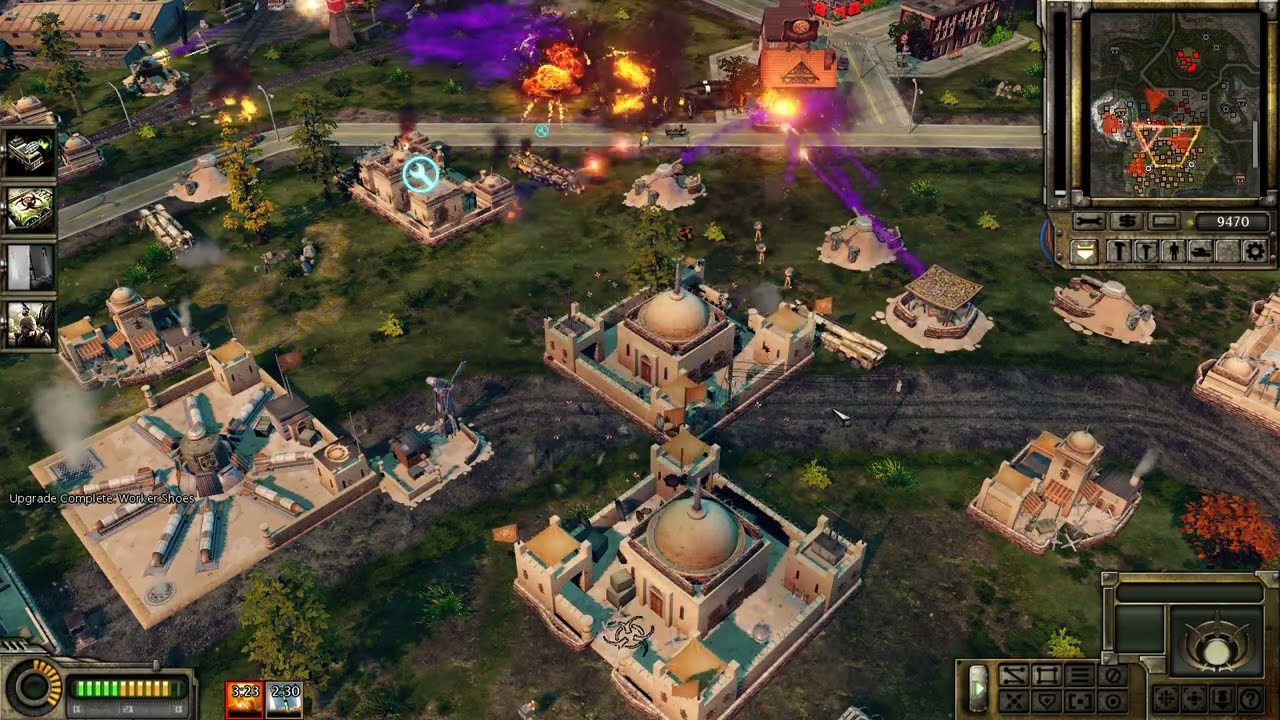 C&C Red Alert 3: Generals Evolution Mod BETA 0.3 - GLA Toxin VS. China Tank