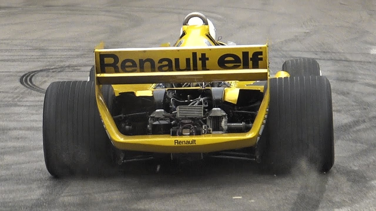 Renault RS01 F1 V6 Turbo Sound - The First Turbocharged F1 In Action at Goodwood FoS!