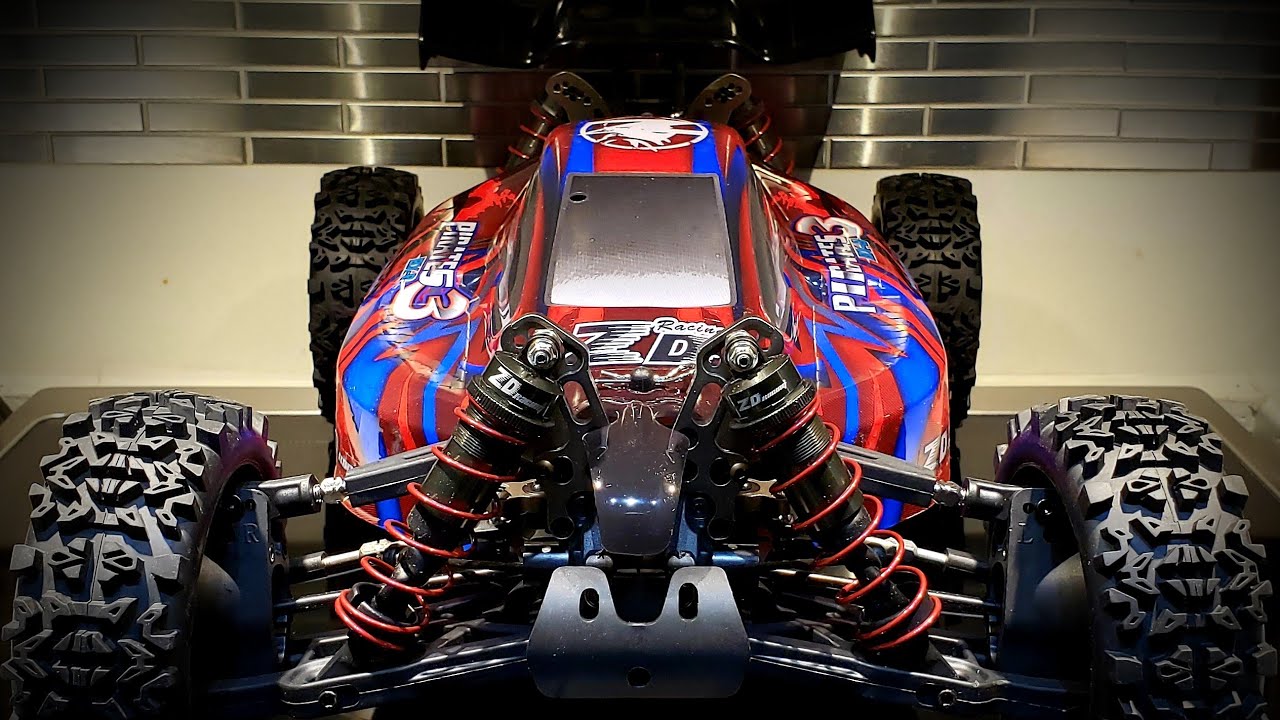 ZD Racing BX-8E Pirates 3 1/8th ARR 4wd buggy unboxing video