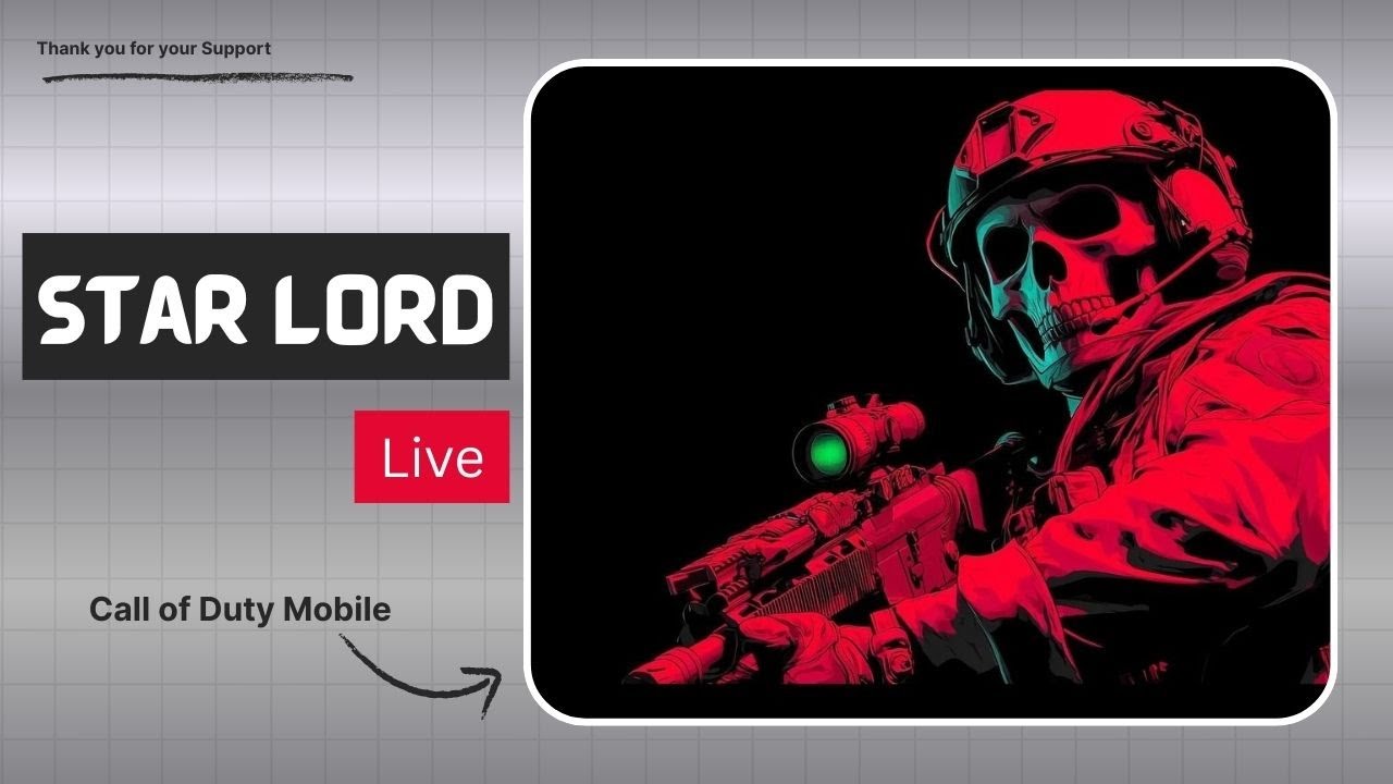 🎁 2400 CP GIVEAWAY AT 1k SUBS!
Rule: Must be a Subscriber to win! OG STAR LORD LIVE