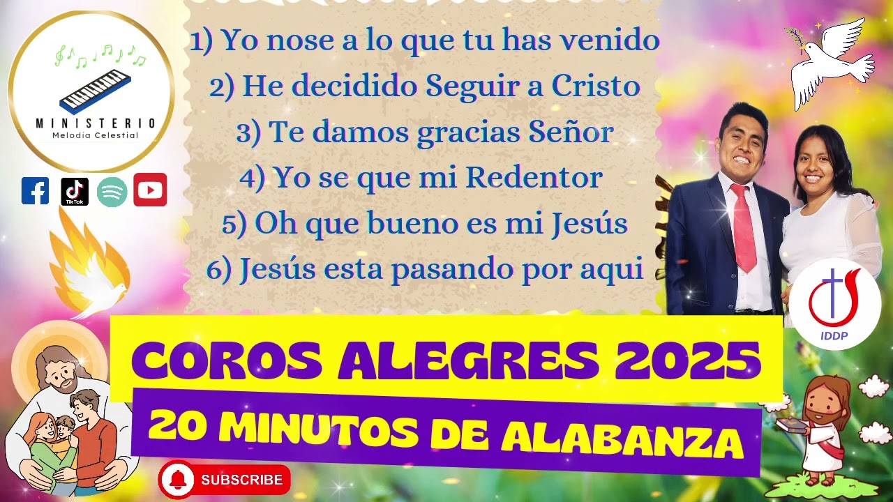 💠 Albúm N 6: Coros alegres 2025 - Ministerio Melodia Celestial 🇵🇪