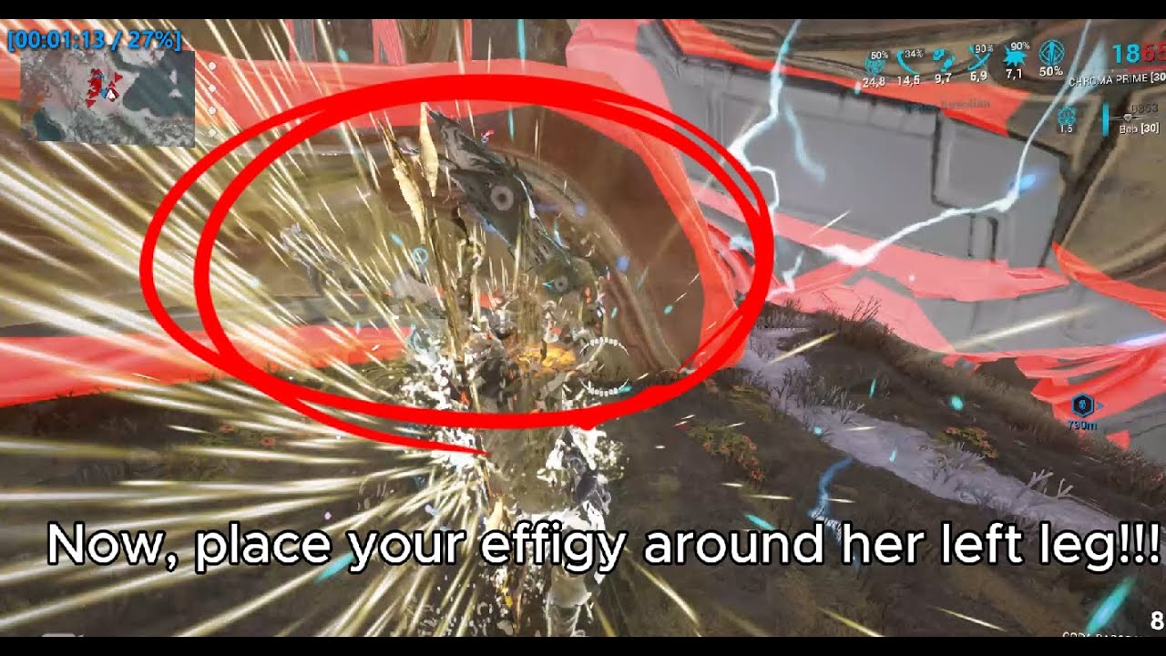 Warframe - Effigy Placement that 100% works! (Profit Taker fight) (A step-by-step guide)