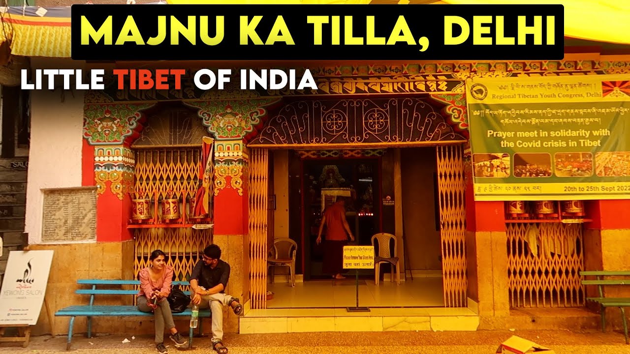 Exploring Tibetan Culture in Majnu-Ka-Tilla Delhi | Boba Tea, Laphing, Ramen, Korean Food