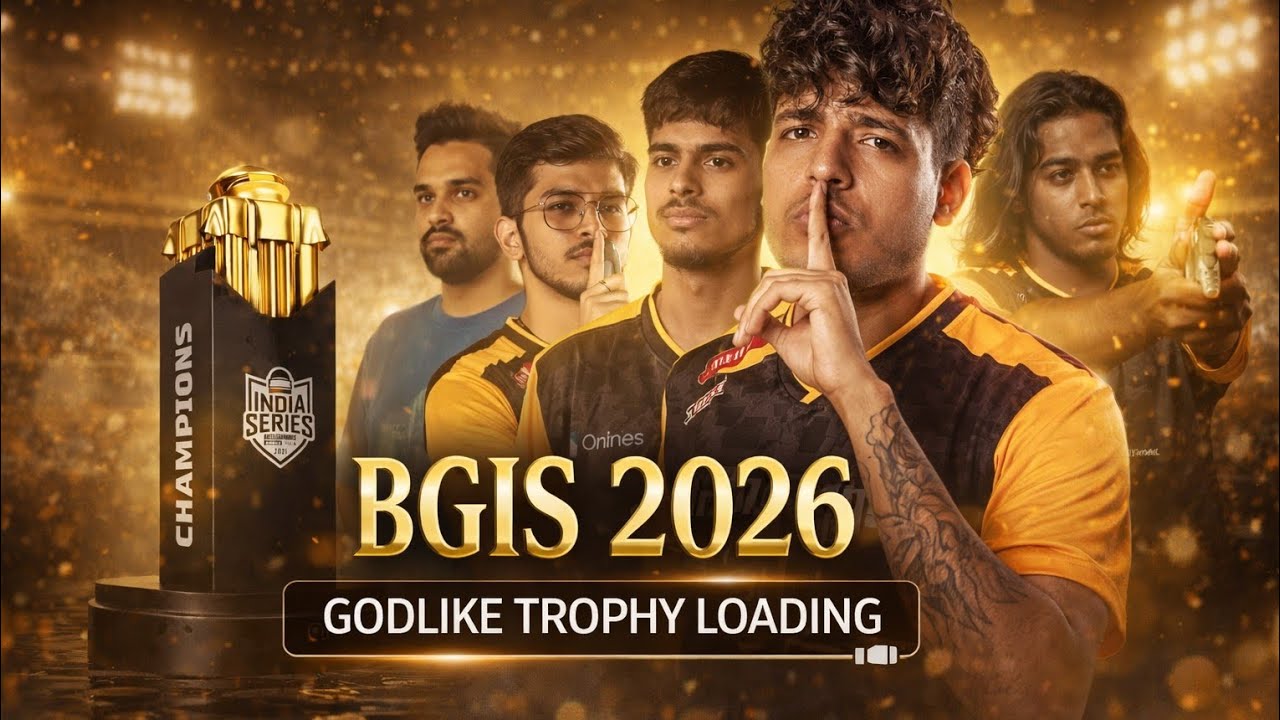 BGIS 2026 GODLIKE ANTHEM 🔥 | Manya Lead × Jonathan Firepower | Trophy Confirm 🏆