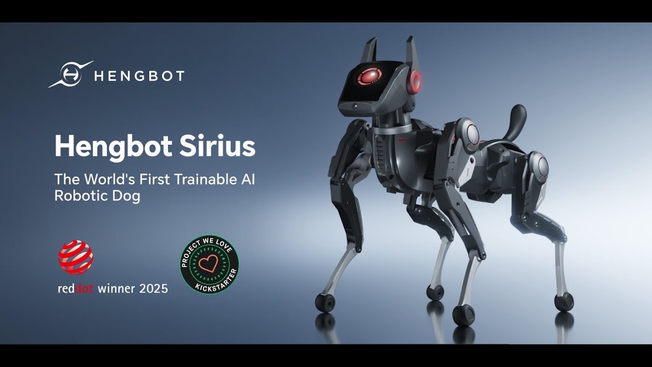 Meet Sirius&mdash;The World&rsquo;s First Lifelike, Trainable AI Robot Dog!  🤖🐶