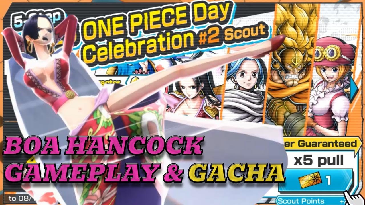 3 BOOST BOA HANCOCK GAMEPLAY & GACHA  - OPBR - ONE PIECE DAY 보아 행콕 게임플레이 & 뽑기 - 원바러 - 원피스데이