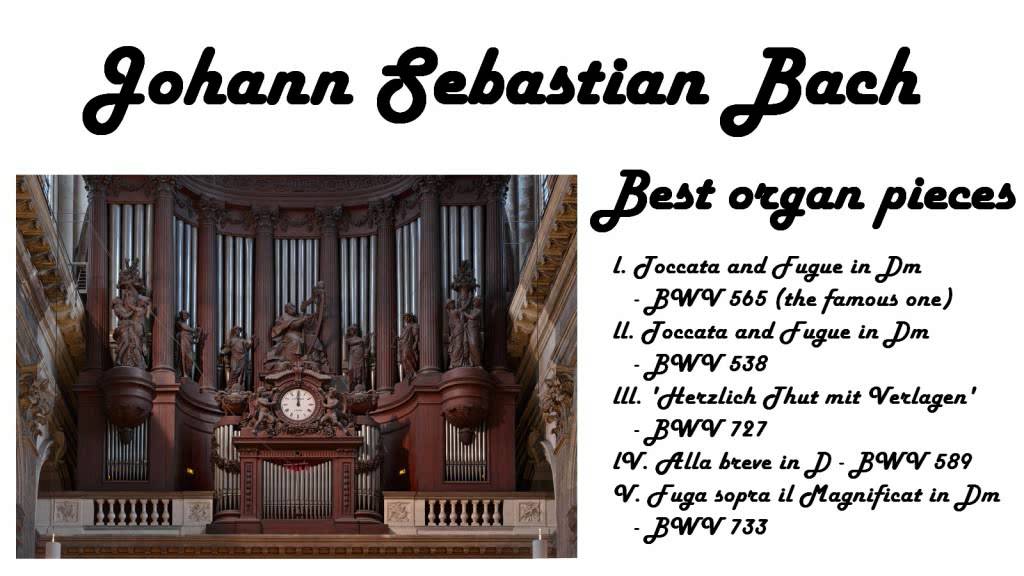 J. S. Bach - Best organ pieces in 432 Hz tuning (Toccata & Fugue in Dm and more)