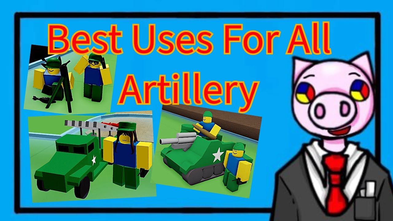 The Pros Of Using Every Artillery In Noobs In Combat Roblox