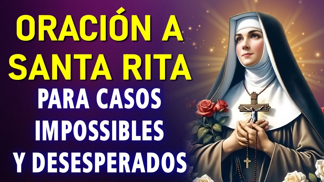 SANTA RITA DE CASIA 🙏 ORACIÓN DE ESPERANZA, CONSUELO Y MILAGROS EN TIEMPOS DE PRUEBA 🌟