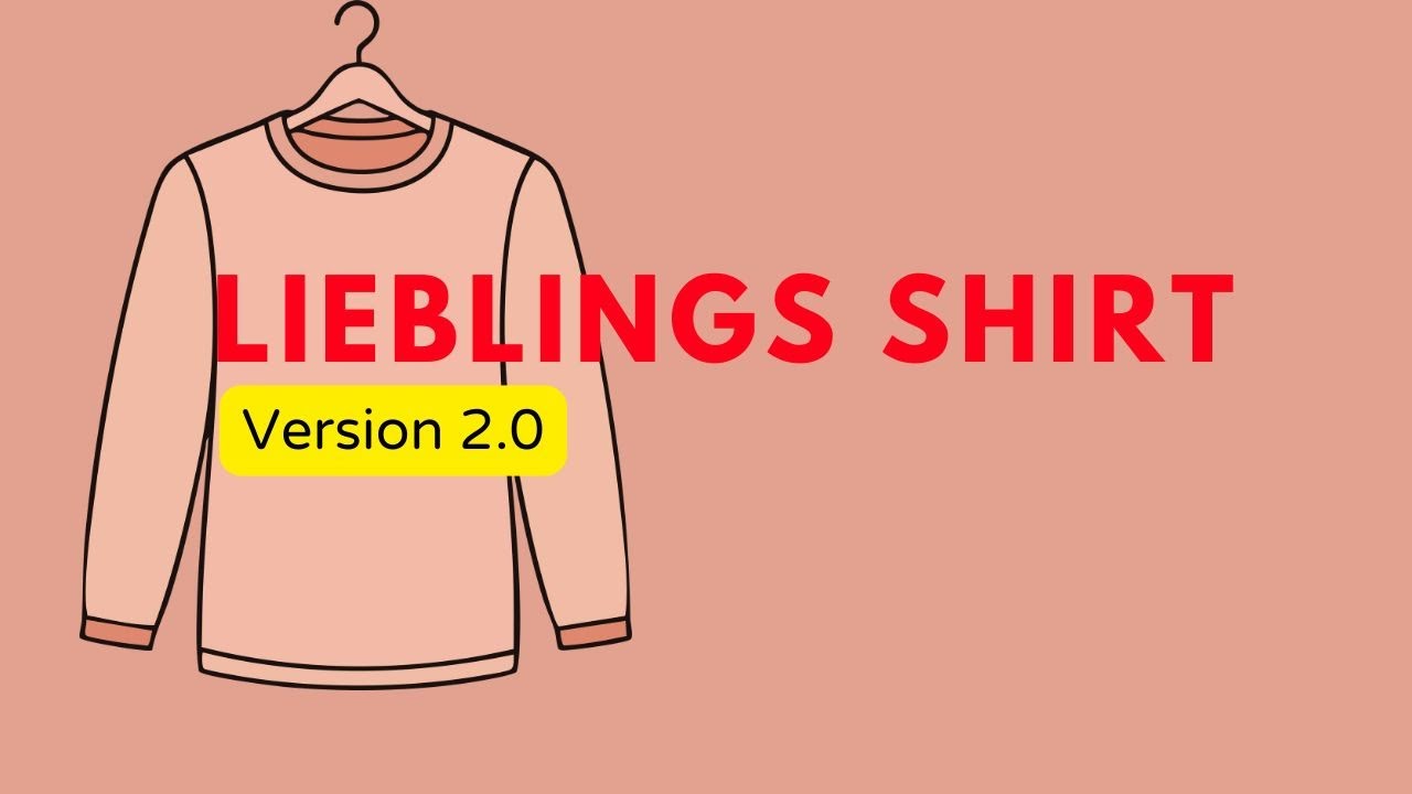 Schnitt vom Longsleeve/ Jersey ohne Abnäher