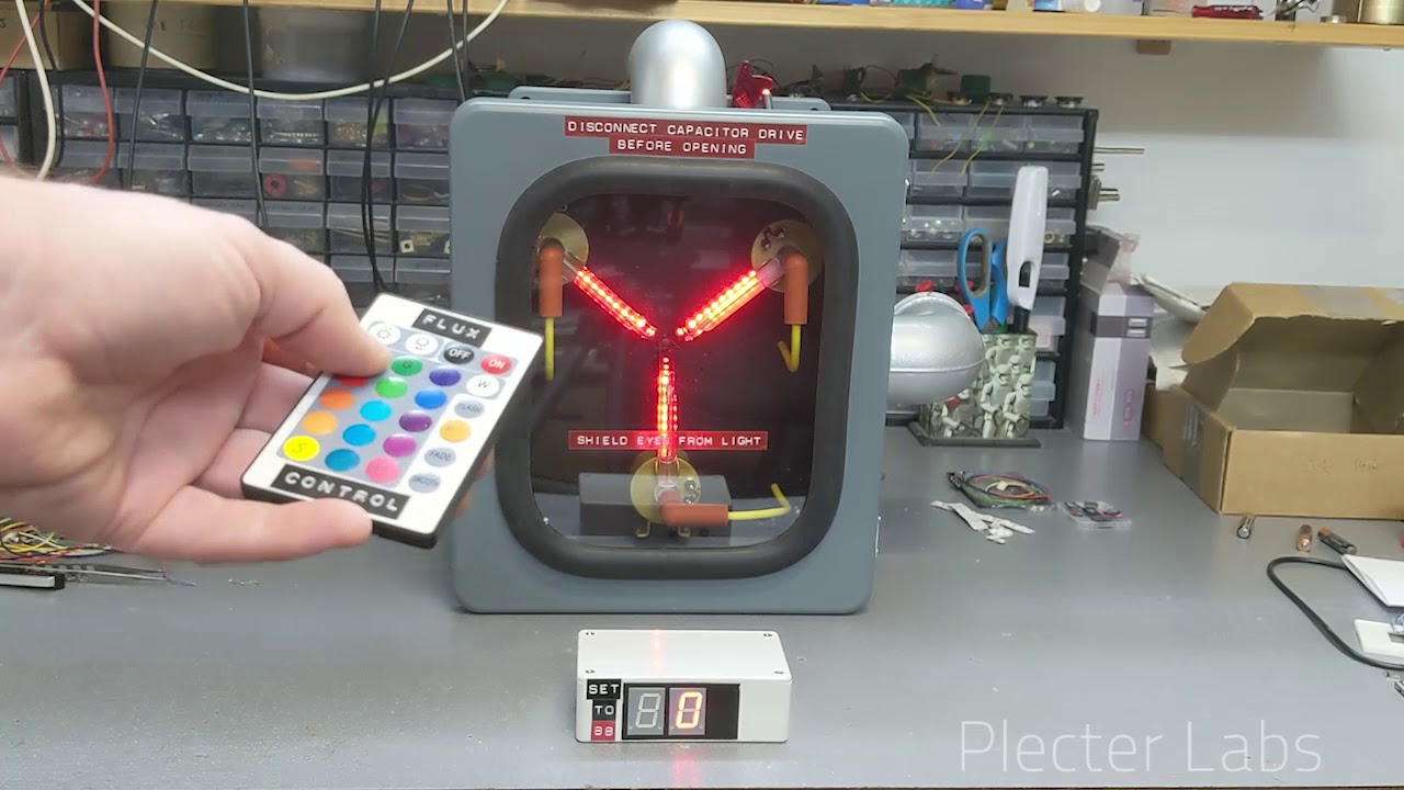 BTTF Flux Capacitor Demo