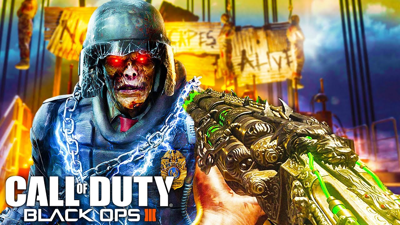 Mob of the Dead Remastered ТОЛЬКО ЧТО ВЫШЛА для Black Ops 3 Zombies.