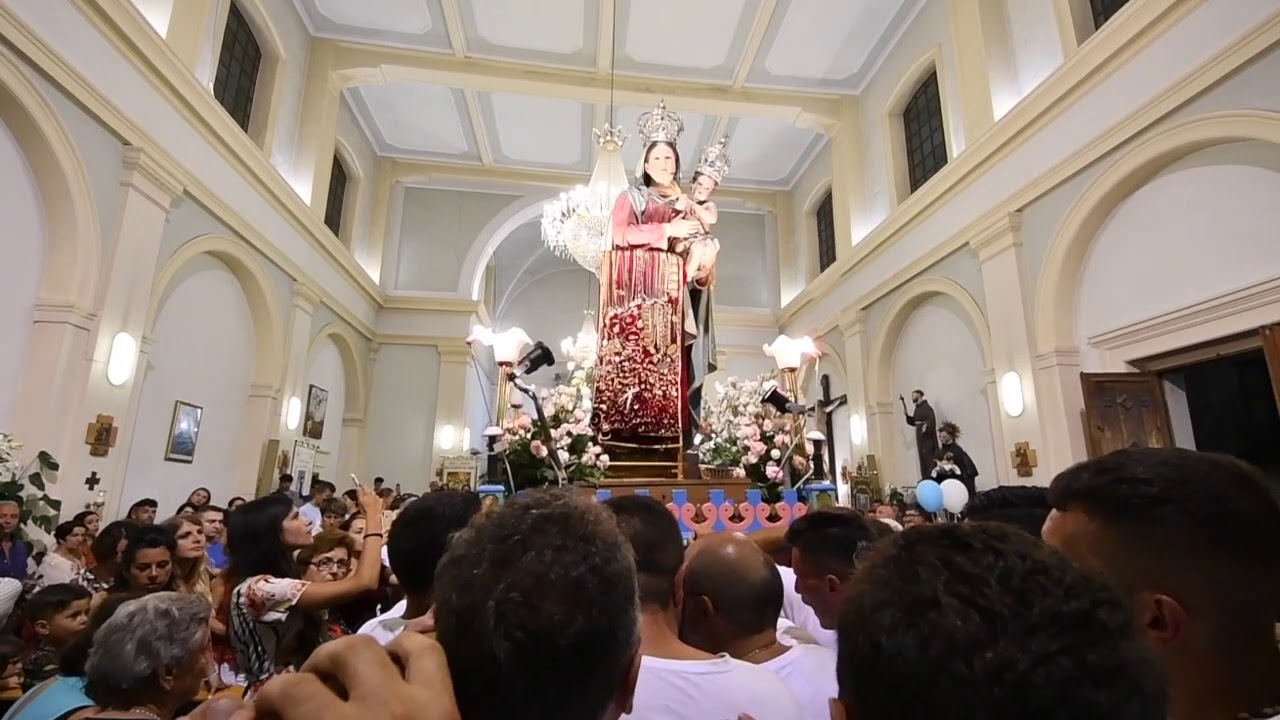 Antillo, 22 agosto 2019: 'a festa da Madonna