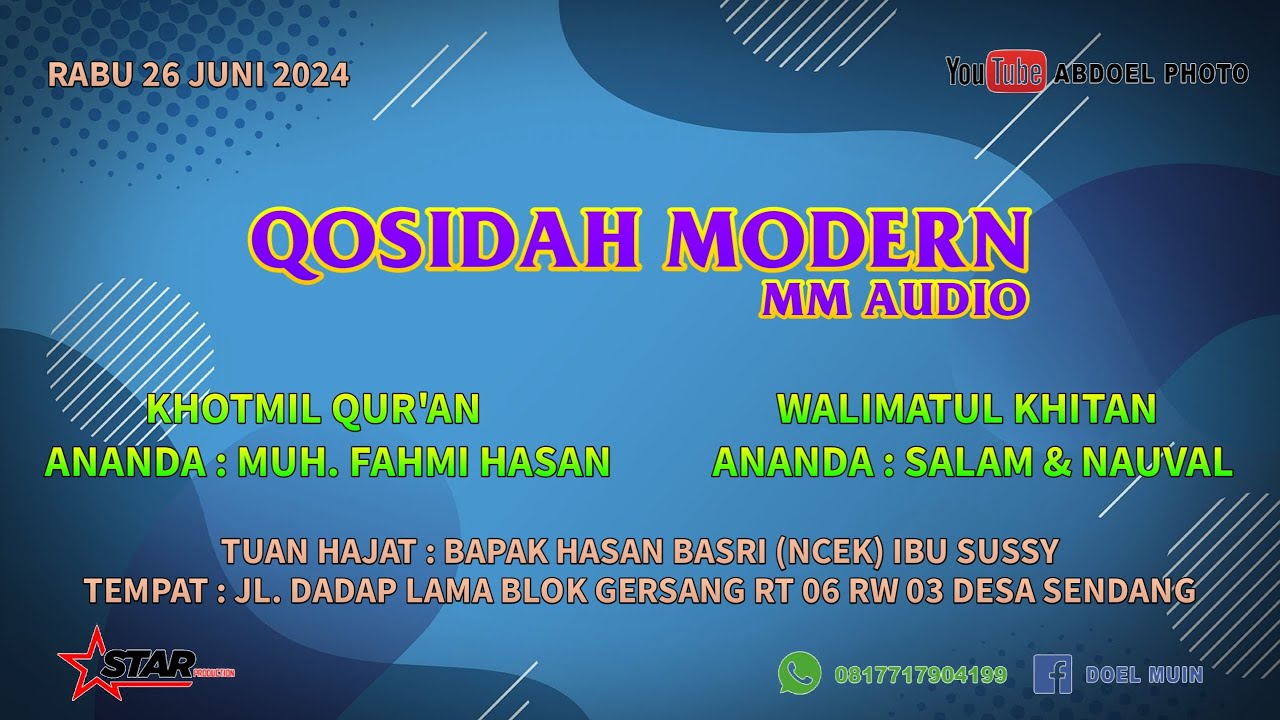 Live Stream Abdoel photo (Malam)
