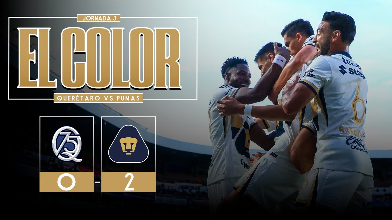 Color Suzuki | Querétaro vs Pumas | Jornada 3 | Apertura 2025