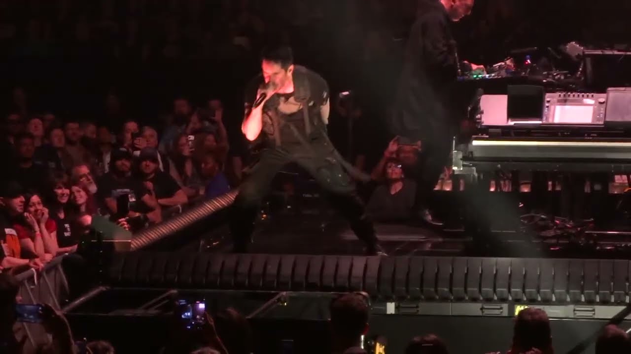 Non-Entity (clip) +Piggy -- Nine Inch Nails, 16 March 2026, Golden1 Arena, Sacramento